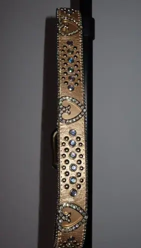 Bb Simon Look Alike Belt Gold