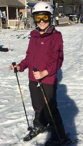 Lowe Alpine Ski Jacket 3 in 1 Plum & Turquoise-Small