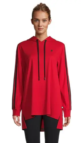 Karl Lagerfeld PARIS SIDE STRIPE HEM HOODIE (Sz XS)