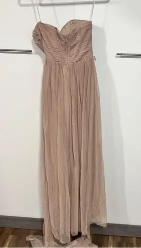 Birdy Grey  Size S Women's Sandy Taupe Christina Convertible Dress