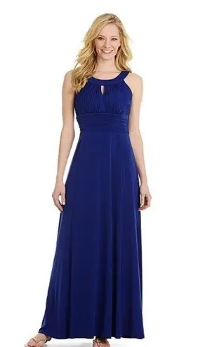 ✨ Sangria Women's Halter Keyhole Maxi Dress✨ Purple Size 12