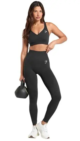 Gymshark  Leggings Womens S Vital Seamless Leggings 2.0 Workout Logo Black