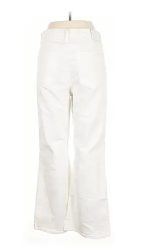 ARITZIA x Denim Forum The Twiggy 60's High Rise Flare Size 32 White