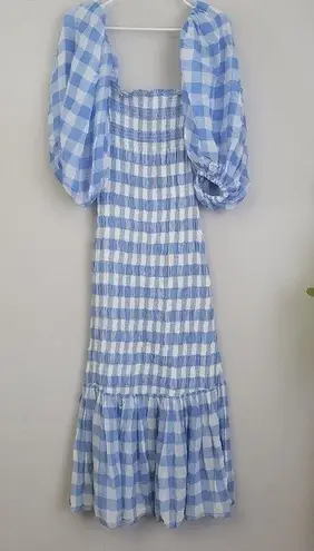 Sundress Pepita Gingham Smocked Dress Size undefined