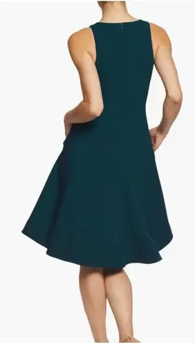 Dress the Population DRESS THE POPULATION Catalina Fit & Flare Cocktail Dress In Peacock Size Medium