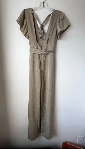 Petal and Pup Orin Olive Green Jumpsuit 4