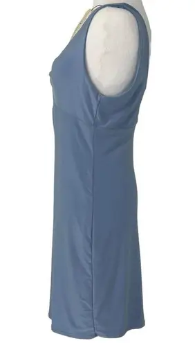 21 Saints Women Size XL Midnight Sky Blue Sleeveless with Keyhole Design Dress Size L