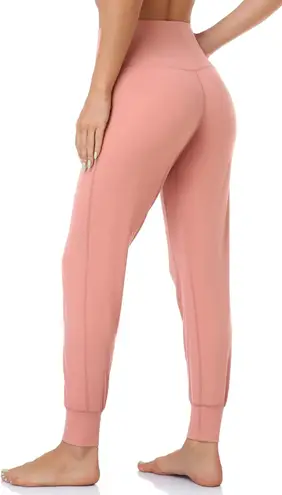 Colorfulkoala Buttery Soft High Waisted Joggers - Mauve Pink