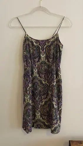 J.Crew  Paisley Silk Dress 