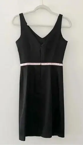 Emergency Exit Vintage Y2K Bow Accent Mini Dress Black Size 5
