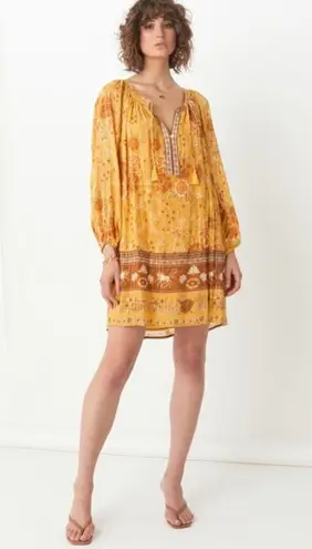 Spell Mystic Tunic Dress Sunflower Large Yellow