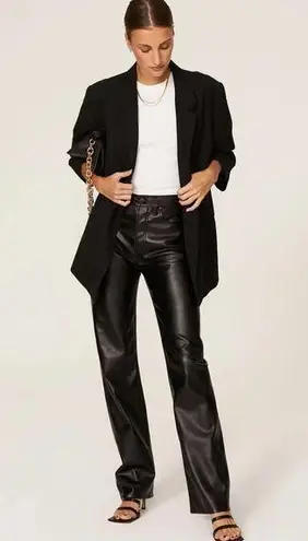 ANINE BING NWT Kat Vegan Leather Trousers