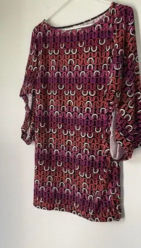 Trina Turk NWT  Breeze Swim Tunic Cover Up Beach Resort Dress Size L Vacation