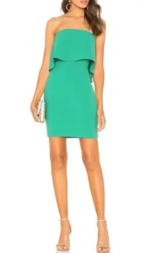 Likely Revolve X Driggs Strapless/One Shoulder Mini Dress, Sz 0