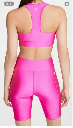 Bandier All Access  Bike Short And Bra Set