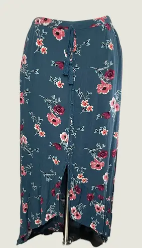 SOFI ANGEL Teal Floral Button