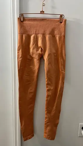 PcheeBum Orange Leggings Size M