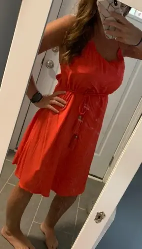 JustFab Coral Summer Dress