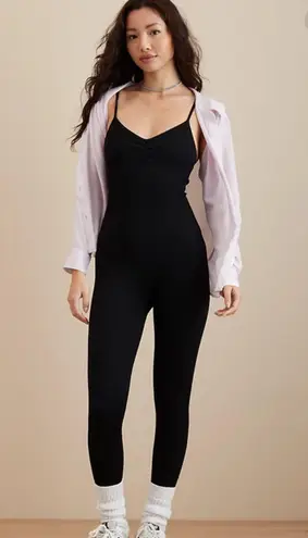 American Eagle Ribbed Jumpsuit