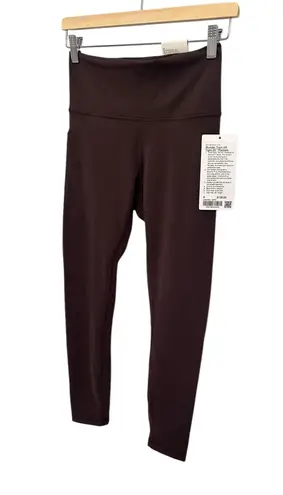 Lululemon . Wunder Train High-Rise Tight with Pockets 25" Espresso Size 8 NWT thumbnail 9