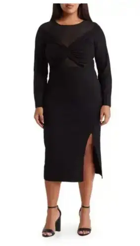 Love by Design NWT Mia Long Sleeve Black Dress Size XS