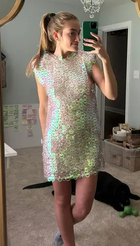 Nasty Gal Bachelorette Embellished Sequin Dress 