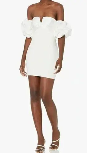 Cinq à Sept Teo Mini Dress White Size 6 NWT