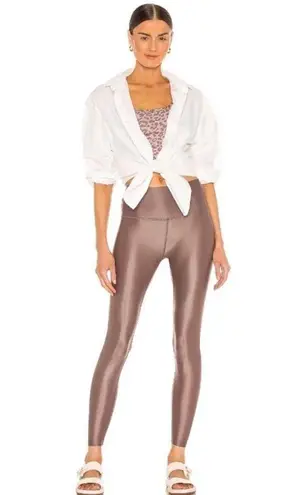 Beyond Yoga Sportgloss Smooth Operator High Waisted Midi legging cocoa brown M