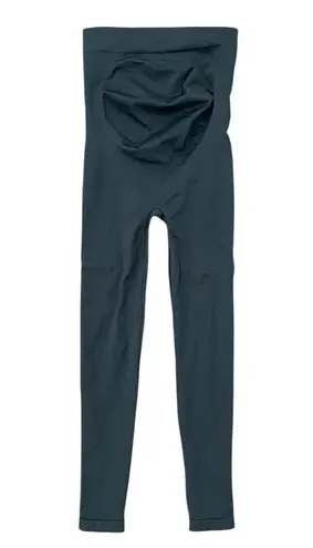 Blanqi Everyday Maternity Belly Support Leggings Size Small in Teal Blue