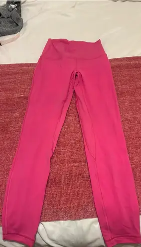 Lululemon Sonic Pink Align Leggings