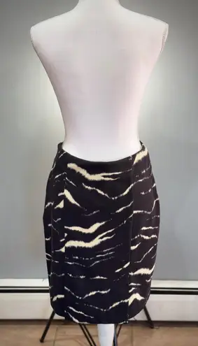 Kenar CLEARANCE! Black Animal Stripe Skirt Size 8 VGUC