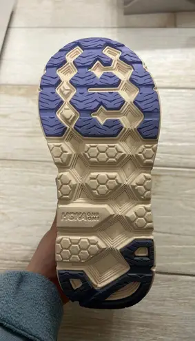 Hoka X FP Movement Clifton L Suede Sneakers Women’s Size 5.5 Ocean Blue Purple