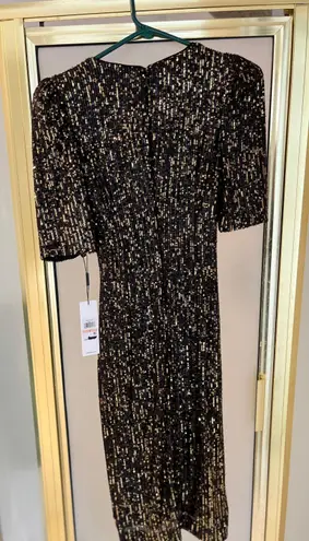 Calvin Klein Gold Sequin Dress