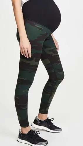 Isabel and Ingrid Maternity Camo Active Legging Gray Size undefined