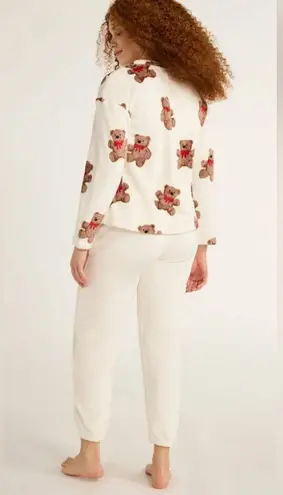 JOYSPUN Womens Plush PJ Set Size Small 4