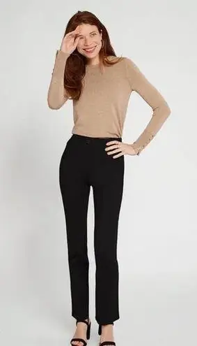 Betabrand Black Dress Pant Yoga Pants Sz.S Long