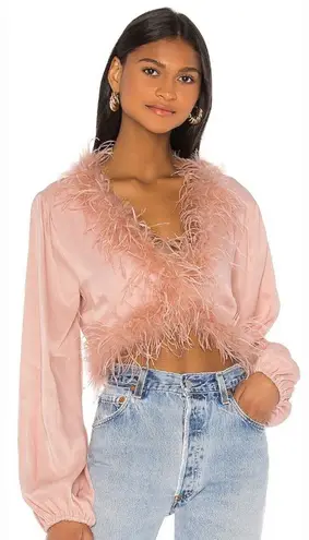 LPA Rhett Top in Blush Nude Small