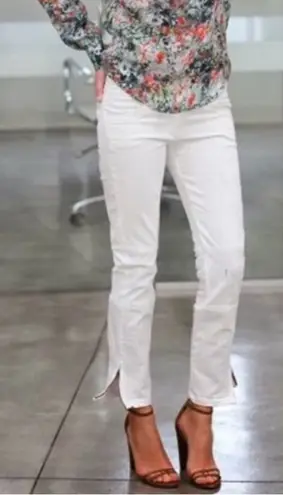 Emerson Fry New York Mick Ankle Zip Jeans in White Size 8