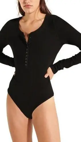 Sweaty Betty x Halle Berry Hera Waffle Knit Bodysuit Size Small