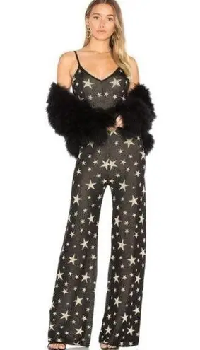 House of Harlow Deadstock Rare 1960 X REVOLVE Star Print Jerry Jumpsuit Size S