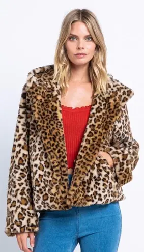 Skylar + Madison Cheetah Coat