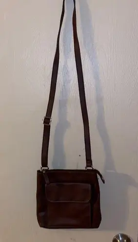Relic Urban Organizer Crossbody in brown