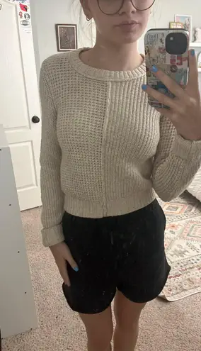 American Eagle Oatmeal Sweater 