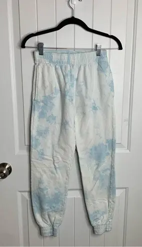 frankie's bikinis Frankie’s Bikinis blue tie dye jogger pants size small vacation casual