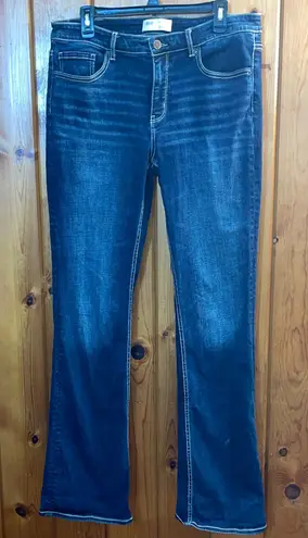 BKE Dark Blue jeans Payton jeans bootcut darker women’s jeans size 32x35 1/2