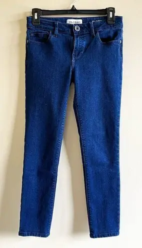 DL1961 FLORENCE SKINNY MID RISE INSTASCULPT CROP JEANS WOMENS SIZE 26