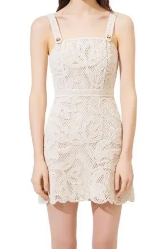 Maje exclusive macrame dress