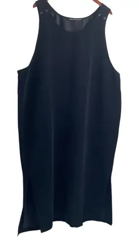 Vintage Sun River Clothing Womens Jumper Dress 3X Black Shift Dress Retro 90s Black Size undefined