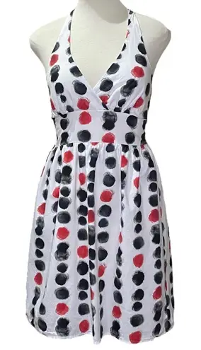 Jonathan Martin Adorable! Halter Sundress Cotton Size 8 Smocked Back Polka Dot