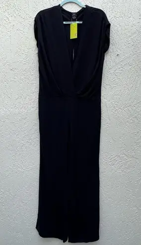 L'Agence L’Agence for Barney’s black jumpsuit wide leg size 6